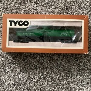 Green Train Tanker Car